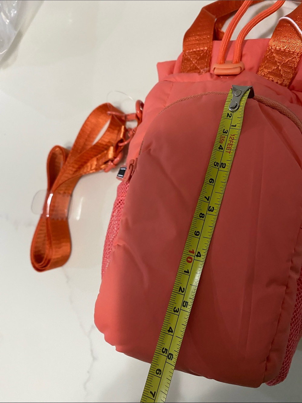 Wildfox Coral Orange Mini Crossbody Water Bottle Holder - Picture 12 of 12